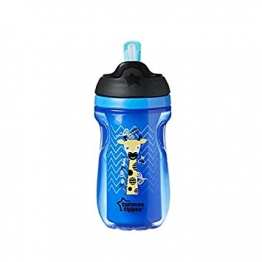 INSULATED STRAW CUP BLUE